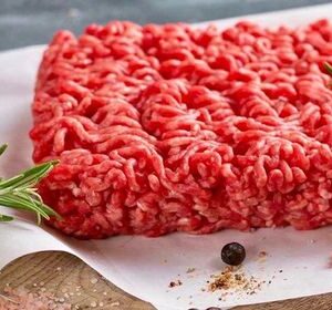 Beautiful Round Steak Mince Red Mince Steak