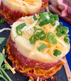 Double Beef Burger Stack Double Beef Burger Stack