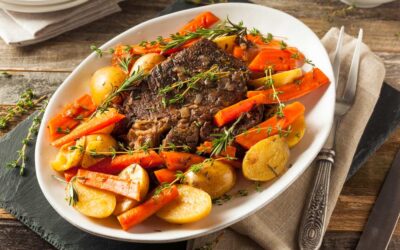Cooking Meat in a Pot. Tender and Delicious